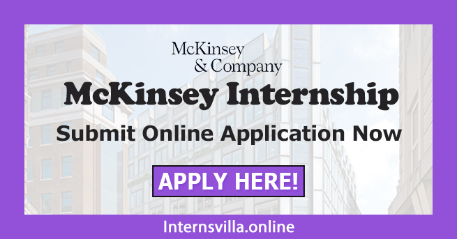 McKinsey Internship